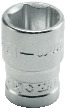 6-POINT SOCKET, 1/4''
