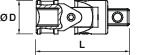 UNIVERSAL JOINT, 3/8''