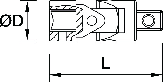 1" UNIVERSAL JOINT