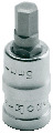 HEX SCREWDRIVER SOCKET 1/2''