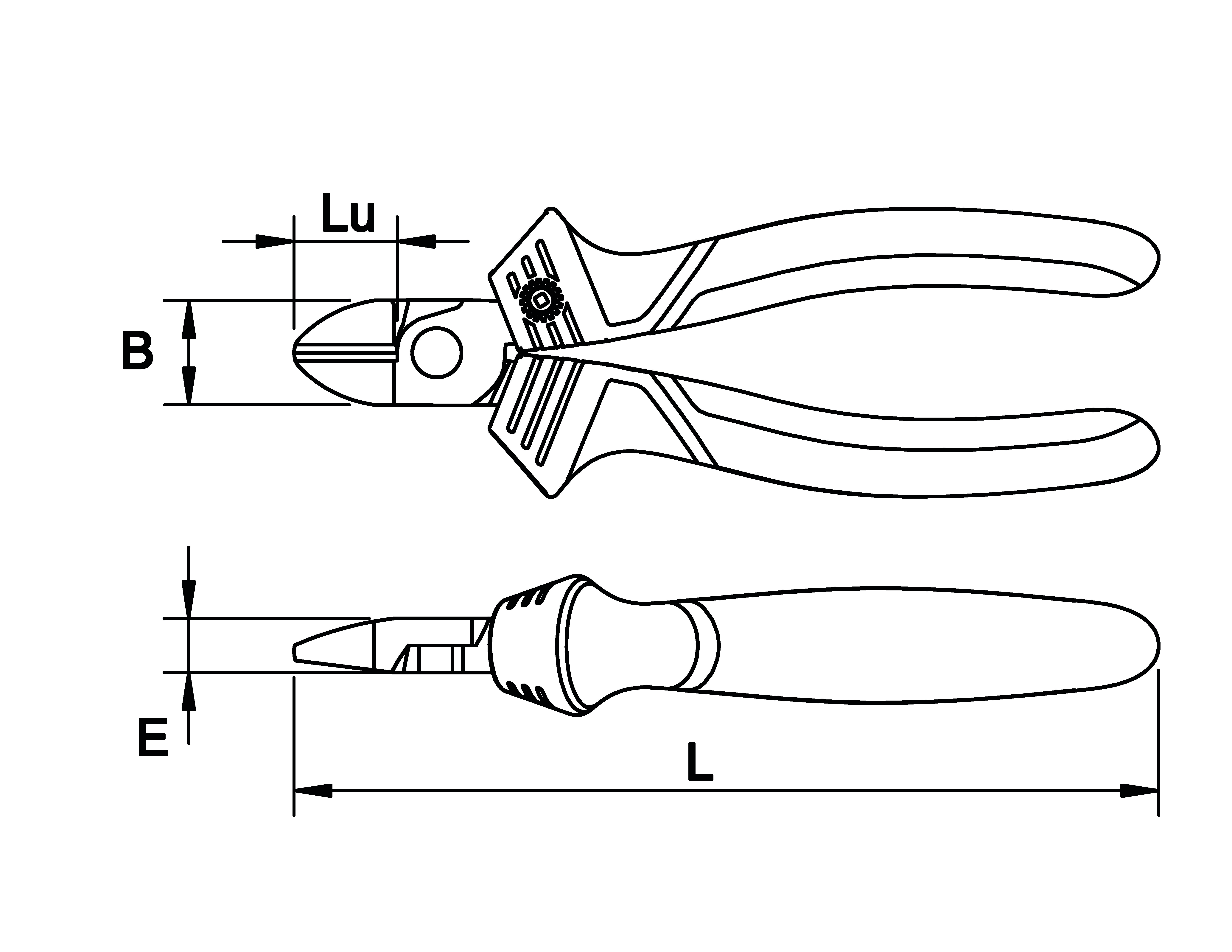 DIAGONAL CUTTING PLIERS