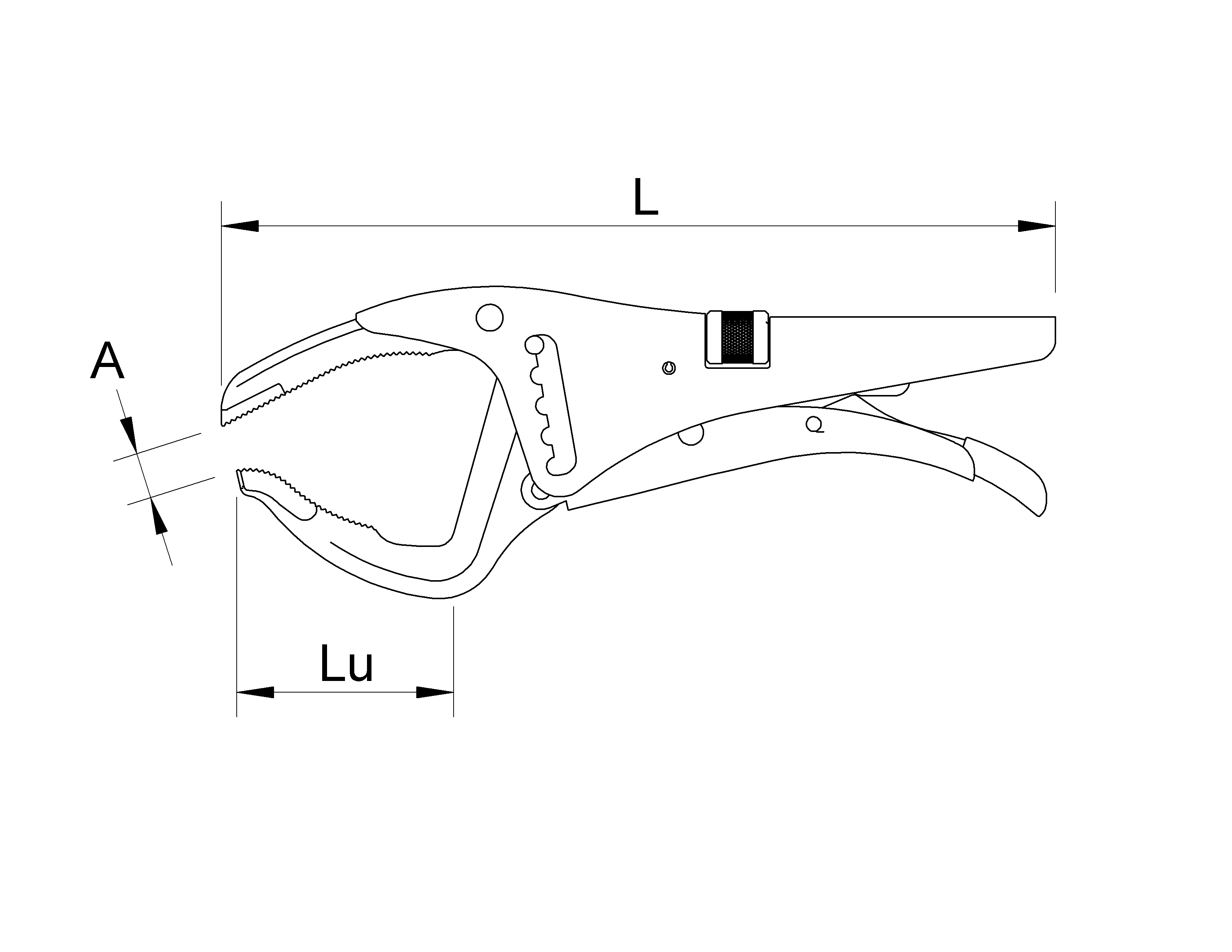 5-POSITION HIGH-CAPACITY LOCKING PLIERS