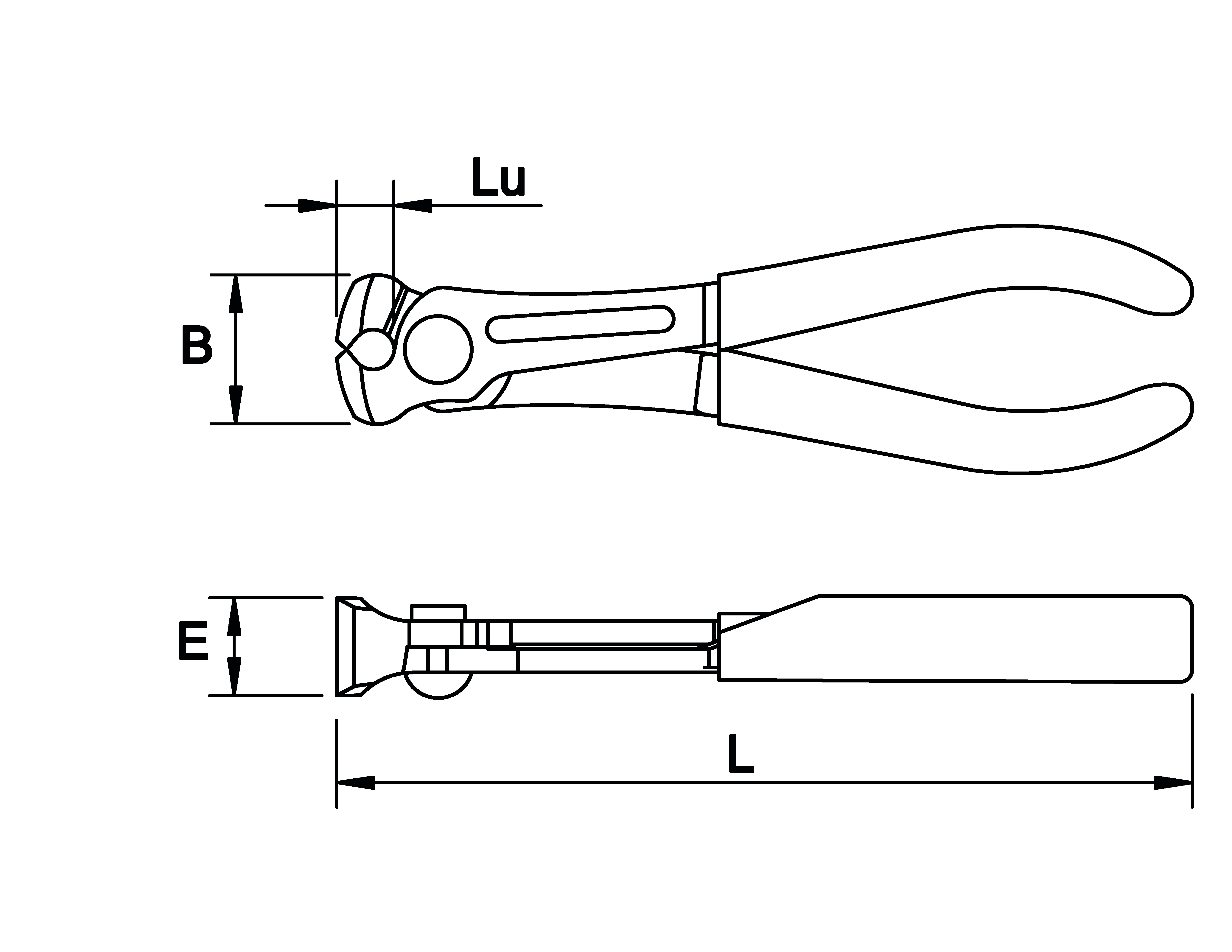 FRONT CUTTING PLIERS