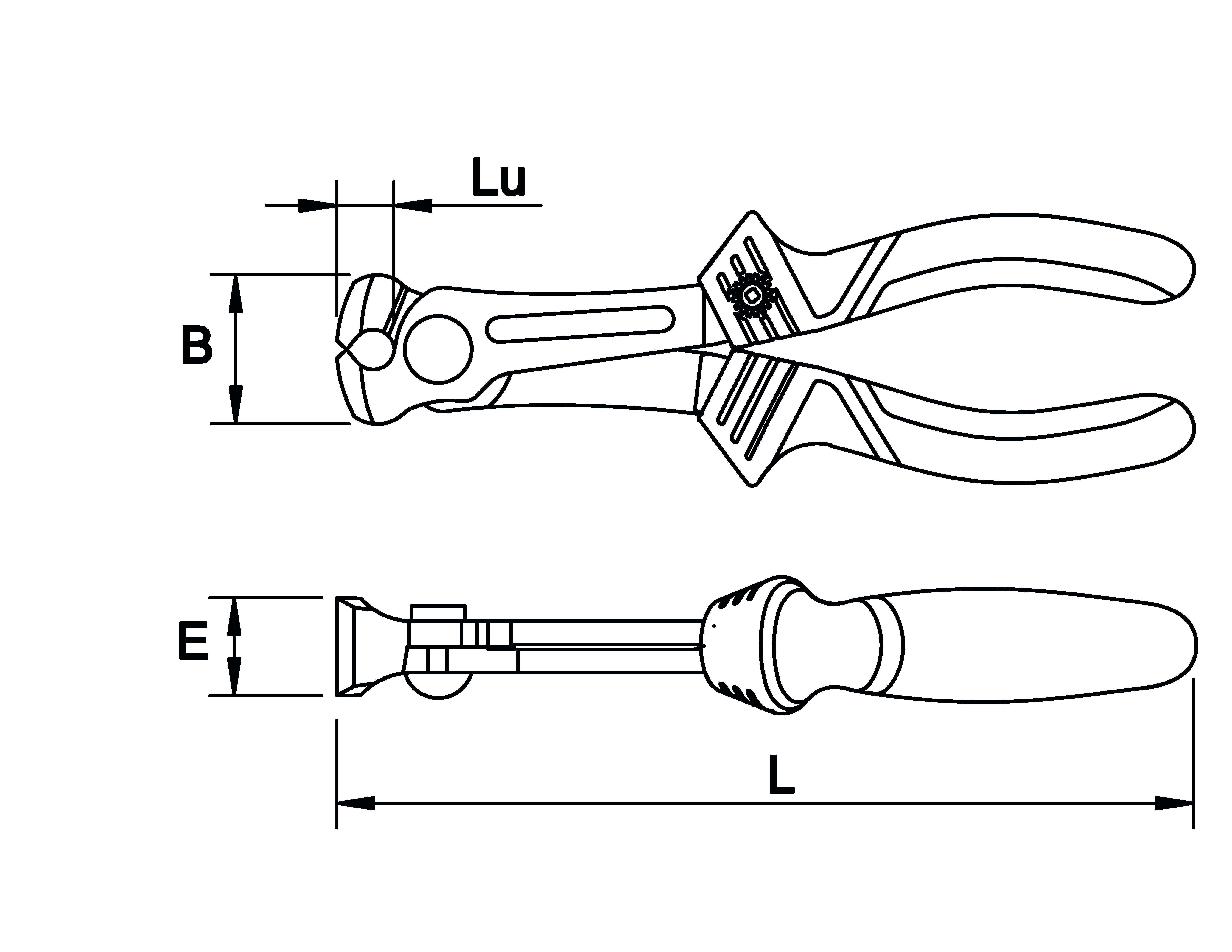 FRONT CUTTING PLIERS