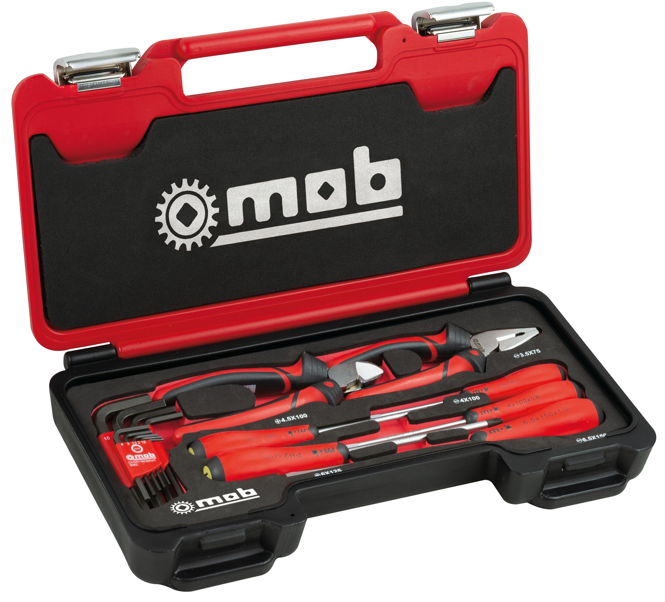 MAINTENANCE BOX (2 PLIERS + 5 SCREWDRIVERS)