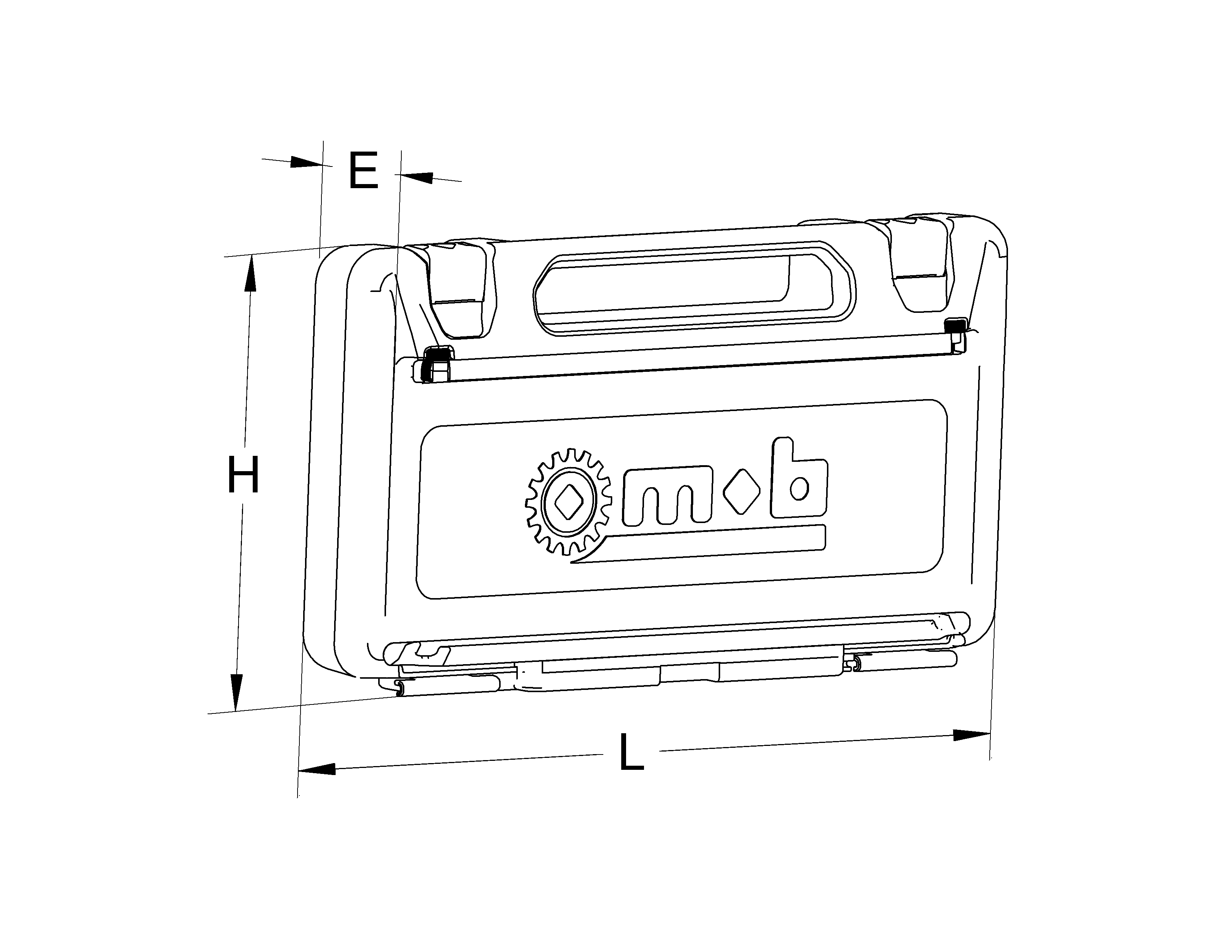 Trusa Fusion Box cargo COMBI 70 1/4-1/2