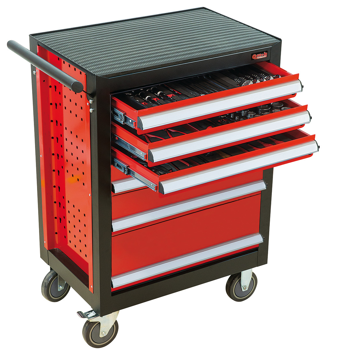 BASELINER TOOL TROLLEY WITH 6 DRAWERS
