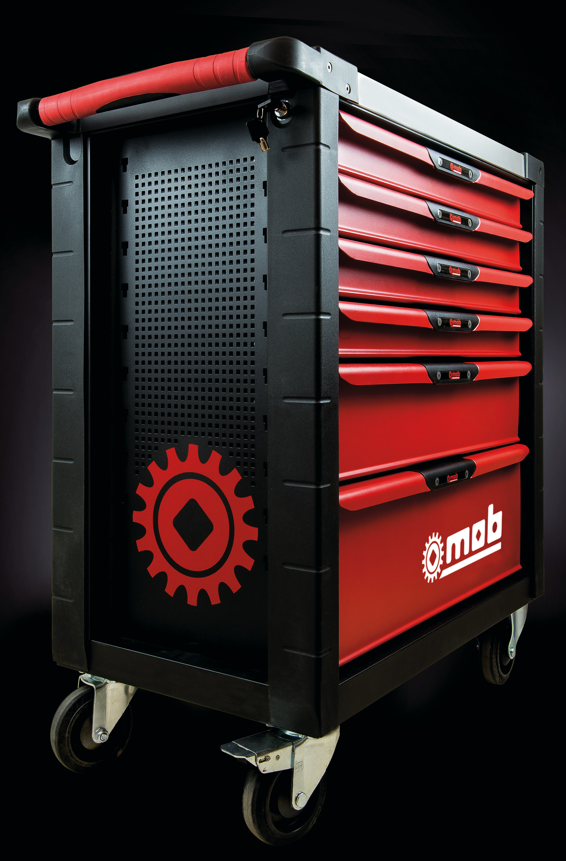 XLINER TOOL TROLLEY WITH 6 DRAWERS - 4 MODULES