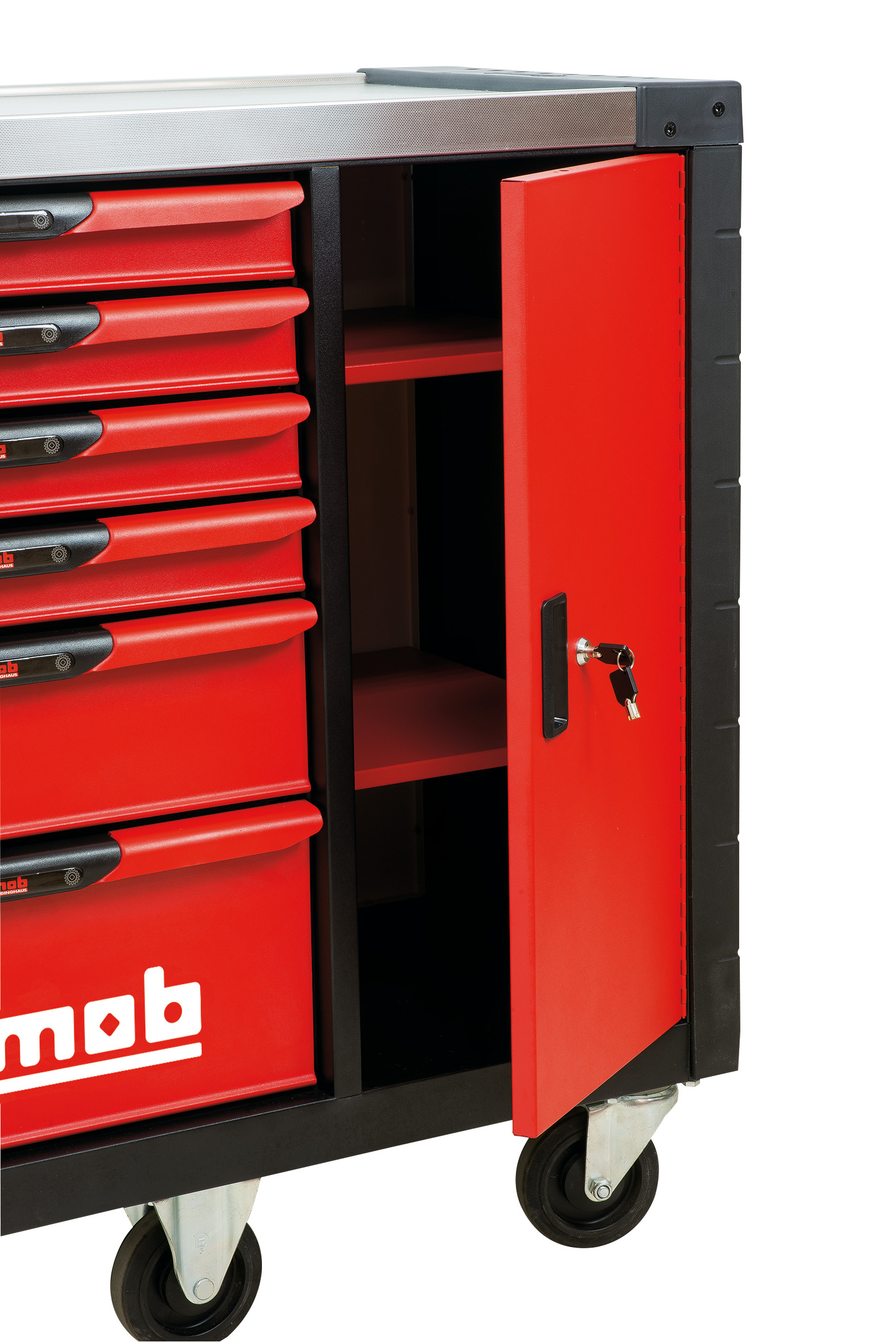 XLINER TOOL TROLLEY WITH 6 DRAWERS + CABINET