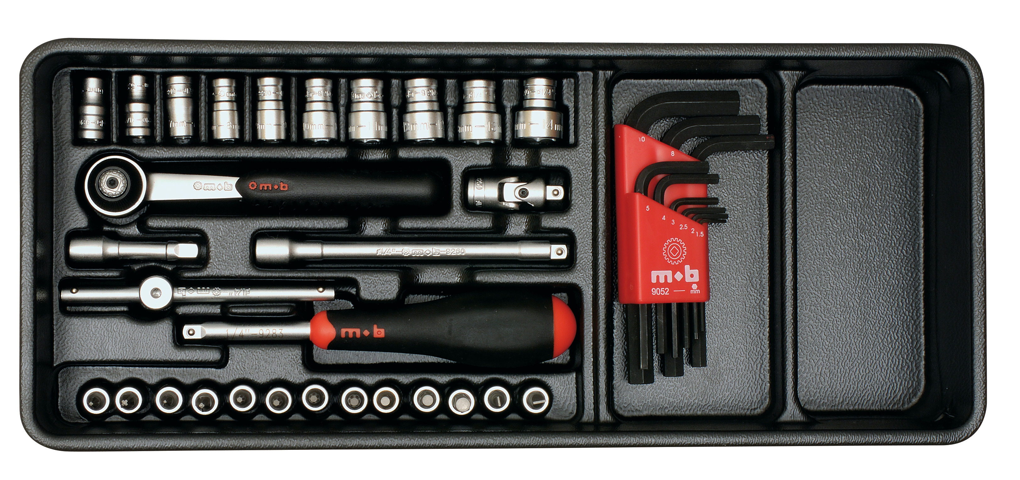 Suport PVC pentru 38 capete tubulare accesorii