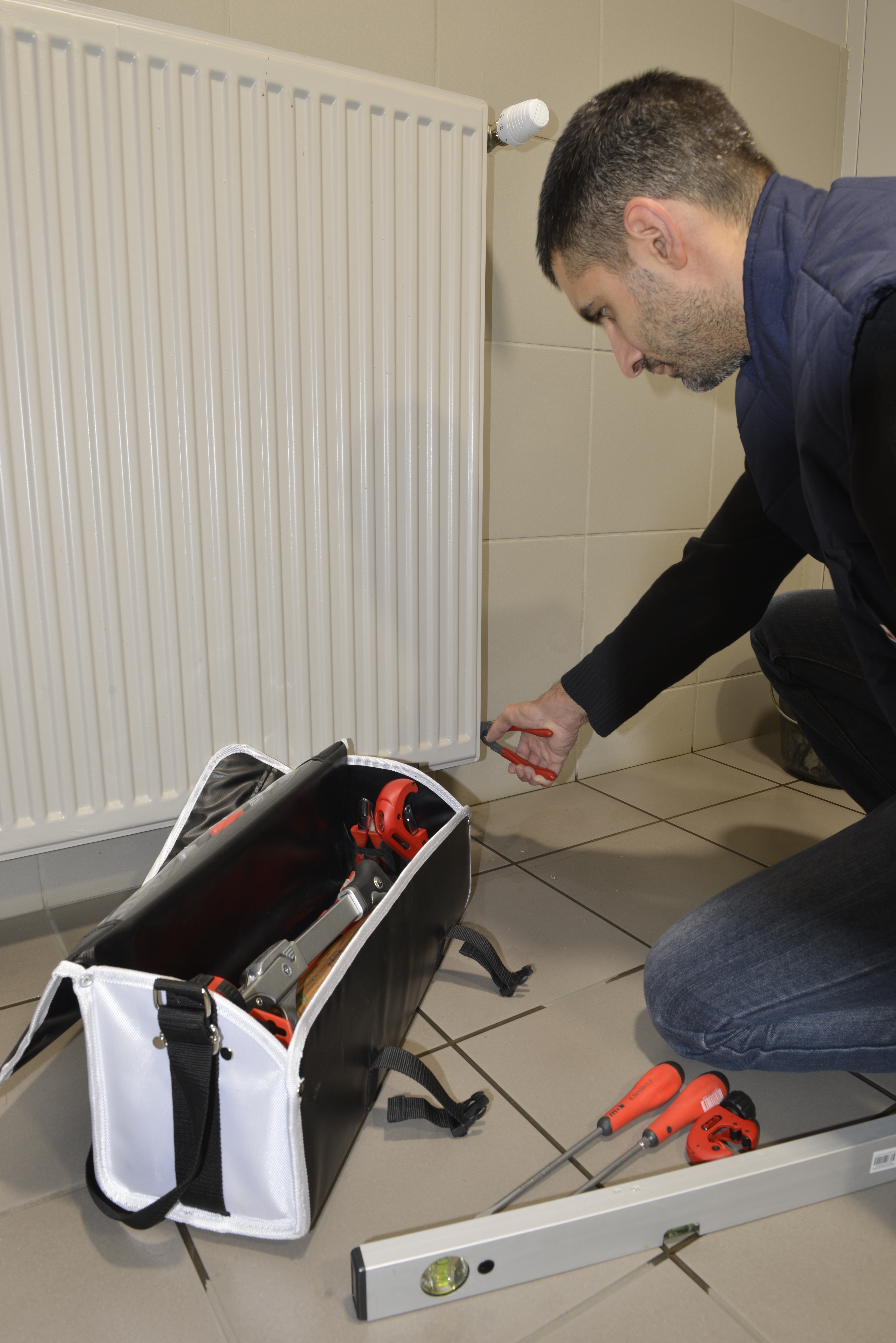 Geanta textil instalator "SLIM BAG"