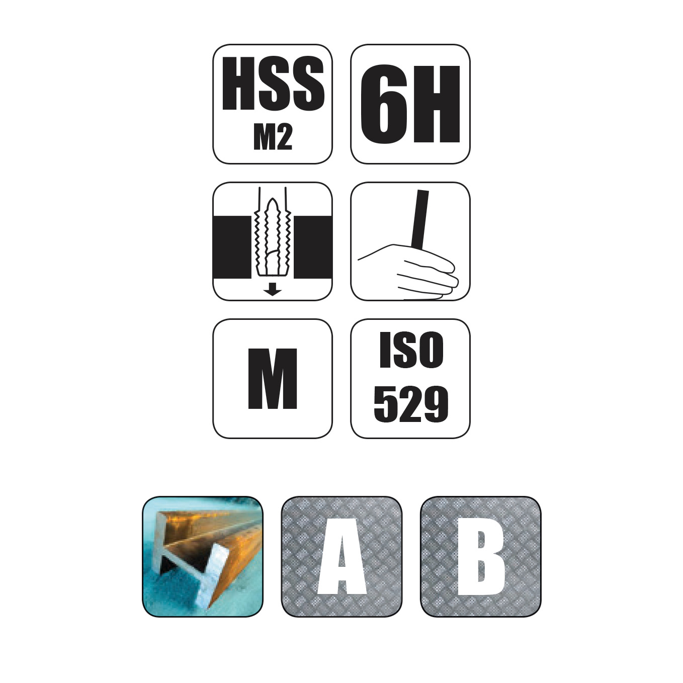 SET 7 TAROZI UNIVERSALI HSS PENTRU MASINA