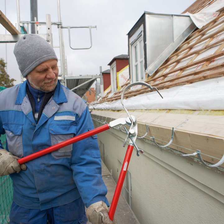 Cleste de curbare carlige de jgheab