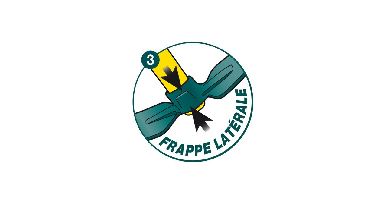 Sapaliga forjata pana-limba DUOPRO cu locas oval