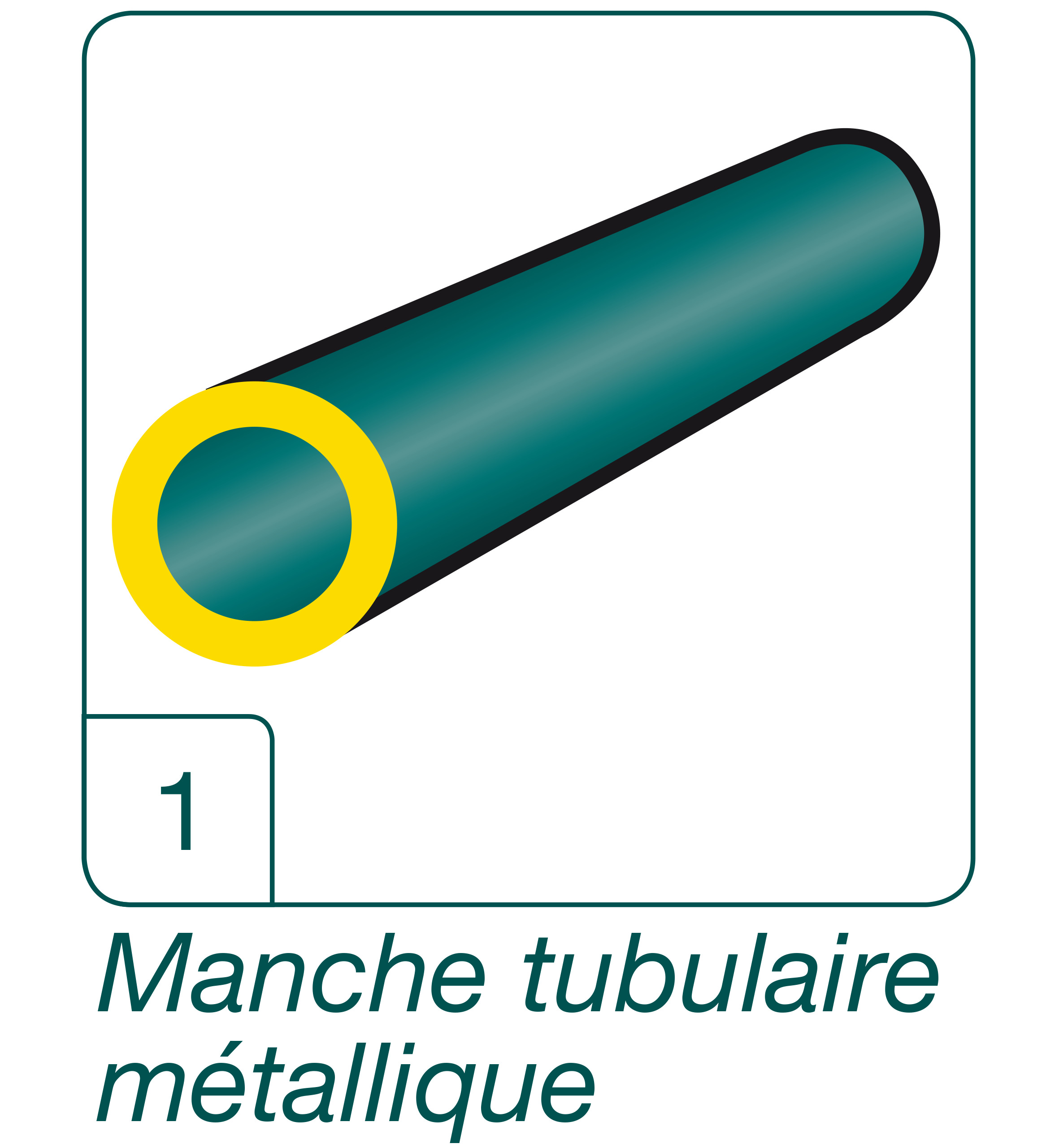 Tarnacop de canalizare cu coada metalica + maner ergonomic, batipro