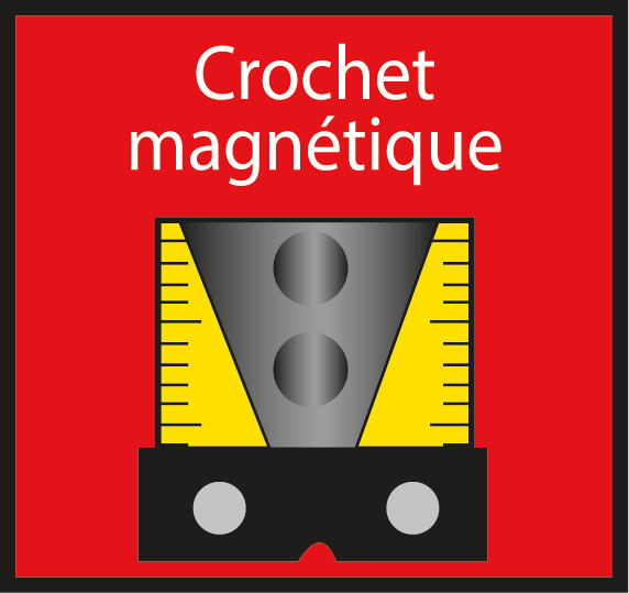 Rulete bimaterial cu opritor magnetic