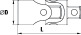 INTERMEDIAR CARDANIC 1/4”