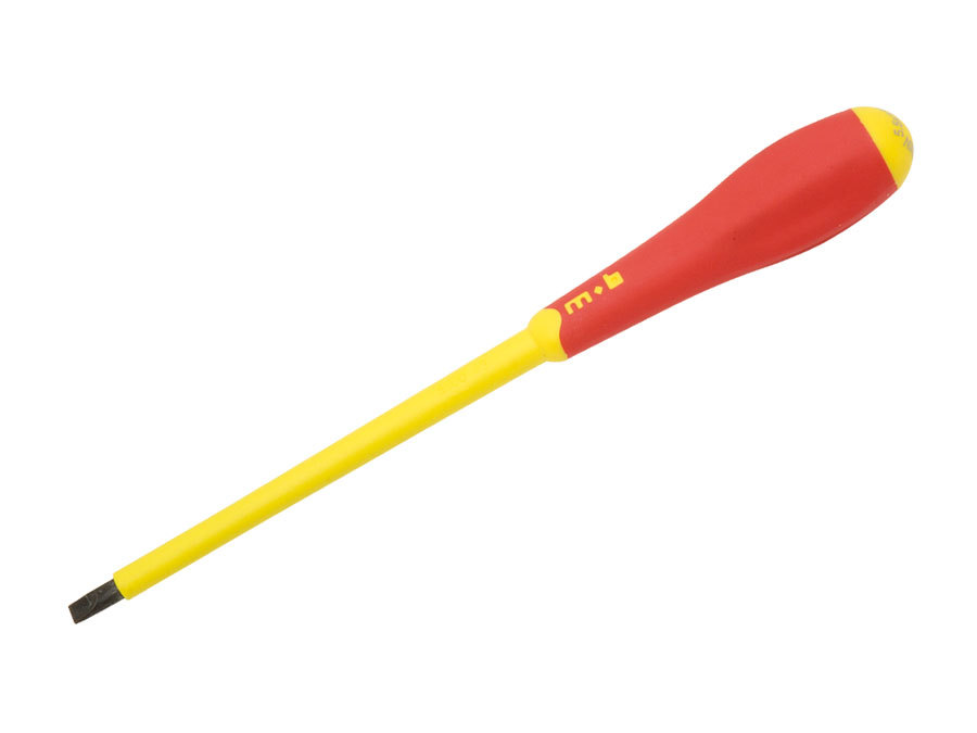 1000 V INSULATED ELECTRICIAN'S SLOT SCREWDRIVER