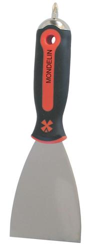 ŞPACLU INOX PENTRU GLETUIRE, CU BIT ÎNCORPORAT