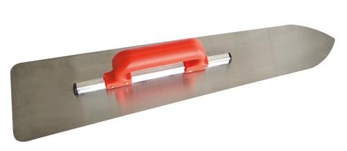 GLETIERĂ INOX MODEL FLAMAND, CU MONTURĂ DE ALUMINIU, VÂRF TIP FOCOS, MÂNER PVC ÎNCHIS