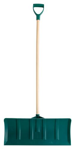 Lopata de impingere zapada din polimer pentru suprafete mari, maner de plastic