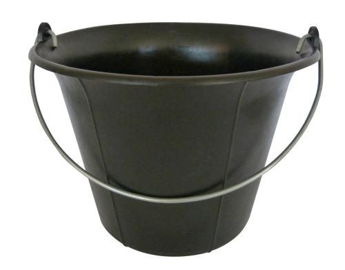 GĂLEATĂ CONSTRUCTOR DIN PVC NEGRU, CU MÂNER
