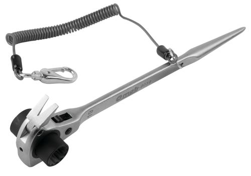 Cheie cu clichet pentru schele - 4in1